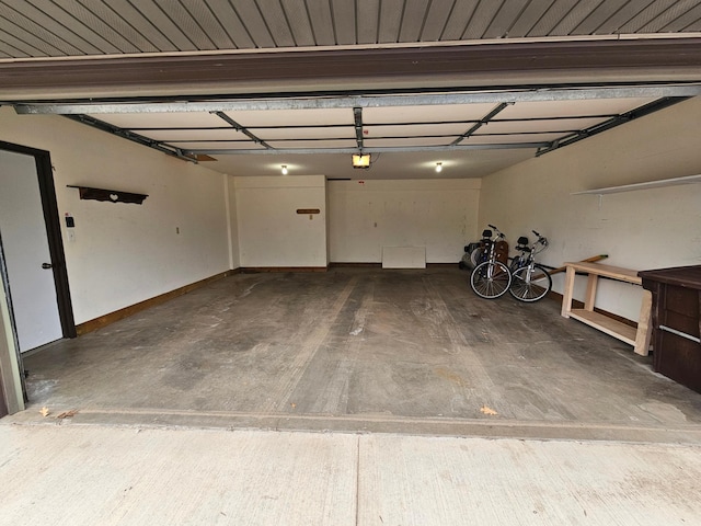 21965 Shady Walk Unit 201, Deerwood, MN 56444 - garage with a garage door opener