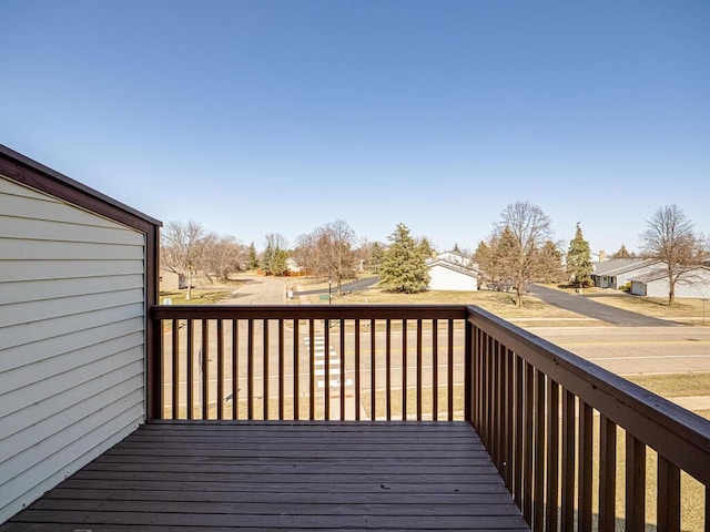 15722 Griffon Ct, Apple Valley, MN 55124 - view of wooden deck