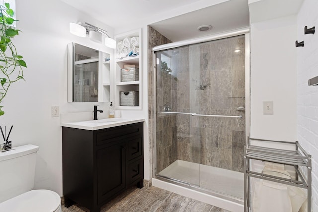 1295 Fairmount Ave, Saint Paul, MN 55105 - full bathroom with vanity and a shower stall
