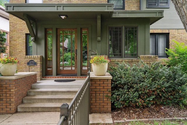1295 Fairmount Ave, Saint Paul, MN 55105 - property entrance featuring brick siding