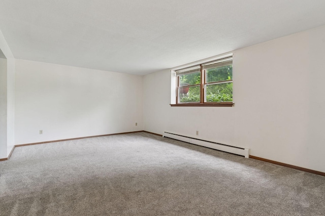 84 Logan Ave W, West Saint Paul, MN 55118 - carpeted empty room with a baseboard radiator and baseboards