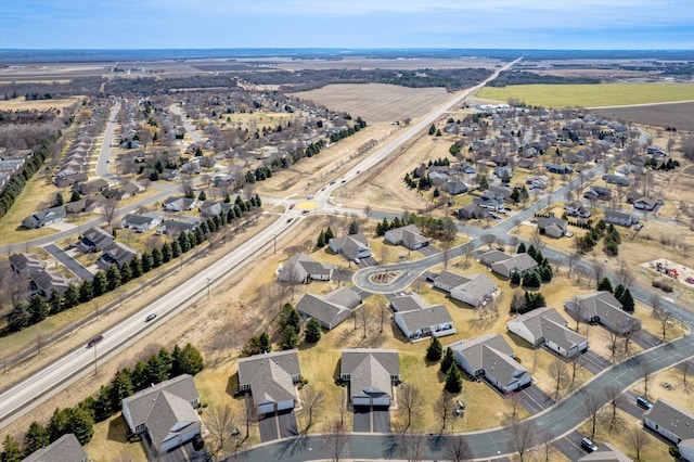 112 Sandpiper Cir, Hastings, MN 55033 - aerial overview of property's location featuring nearby suburban area