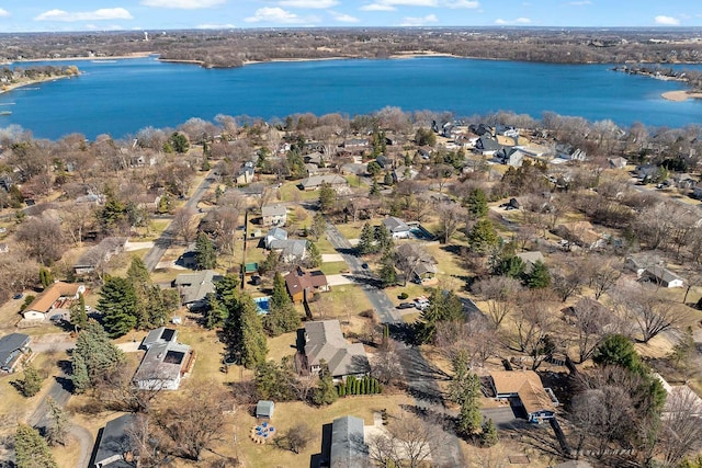 3931 Crestview Dr, Chanhassen, MN 55331 - view of property location featuring a large body of water and nearby suburban area