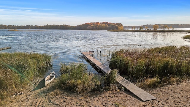 12105 285th St, Chisago Lake Twp, MN 55045 - dock with a water view