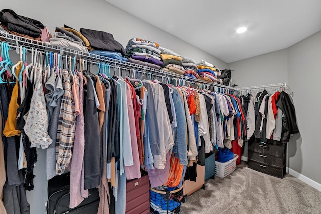 22962 Hazel Ln, Rogers, MN 55374 - walk in closet featuring carpet flooring