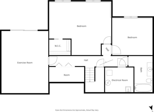436 Bruns Ct, Vadnais Heights, MN 55127 - floor plan / room layout