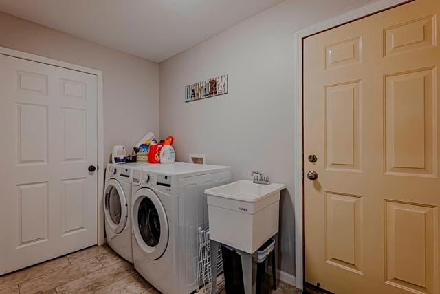 20371 Golf Crest Dr, Grand Rapids, MN 55744 - washroom with washing machine and clothes dryer