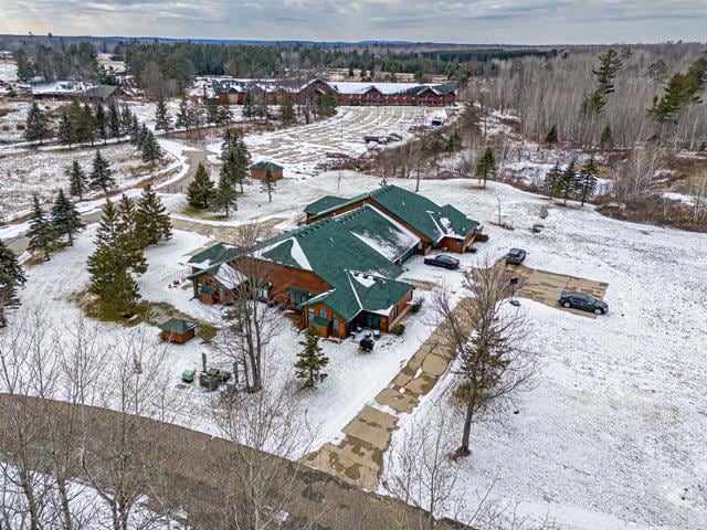 20371 Golf Crest Dr, Grand Rapids, MN 55744 - view of snowy aerial view