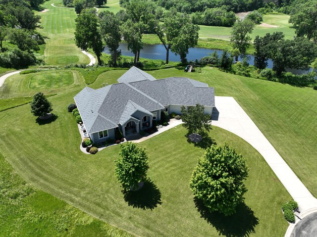241 Cottonwood Cv, Lynd, MN 56157 - aerial view with a water view