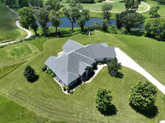 241 Cottonwood Cv, Lynd, MN 56157 - drone / aerial view featuring a water view