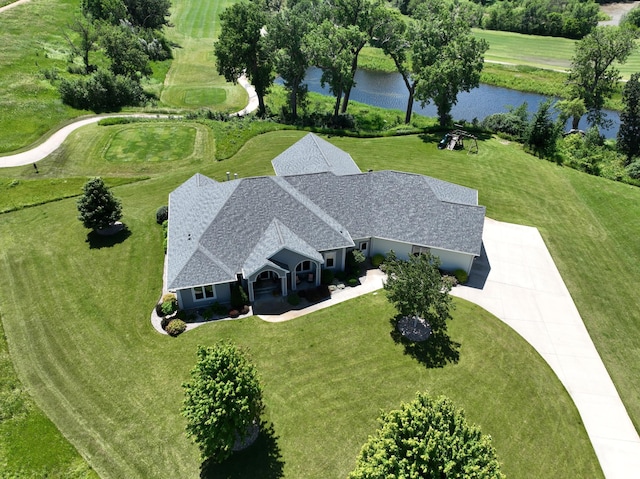 241 Cottonwood Cv, Lynd, MN 56157 - drone / aerial view with a water view