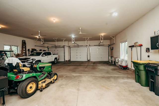 241 Cottonwood Cv, Lynd, MN 56157 - garage featuring a garage door opener