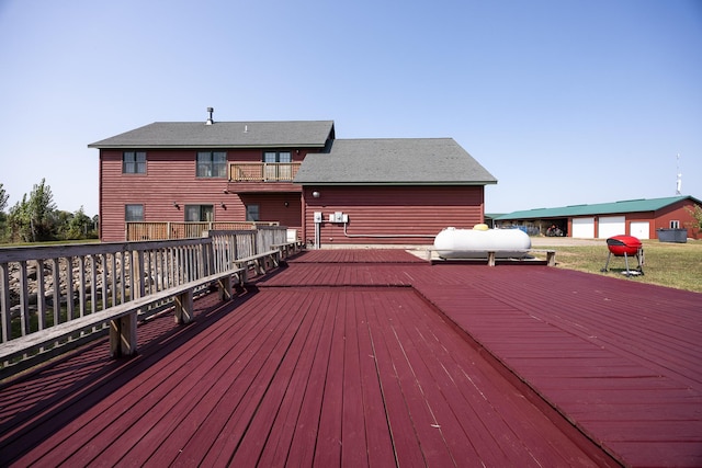 view of deck