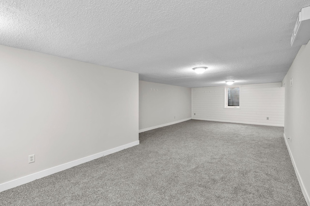 3401 Meadow Ln, Minnetonka, MN 55345 - carpeted empty room with a textured ceiling and baseboards
