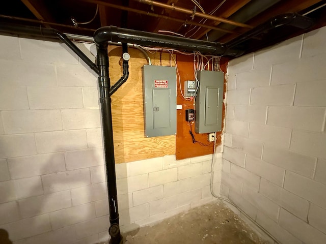 68680 470th St, Wellington Twp, MN 55332 - utility room featuring electric panel
