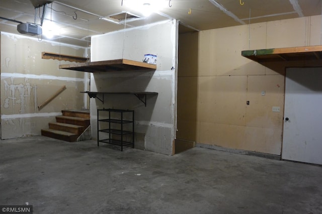 1706 Fairway Dr, Glencoe, MN 55336 - basement featuring a garage