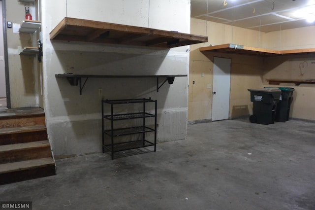 1706 Fairway Dr, Glencoe, MN 55336 - view of unfinished below grade area