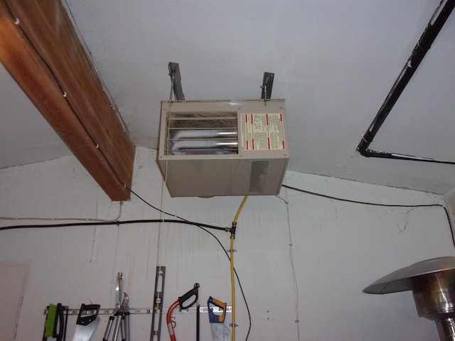 detailed view of a heating unit