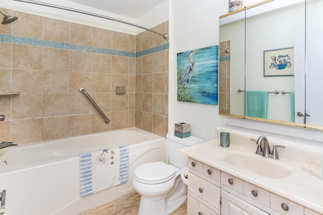 2749 Terraceview Ln N, Plymouth, MN 55447 - full bath with  shower combination, toilet, and vanity