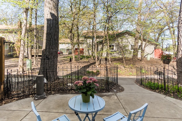 2749 Terraceview Ln N, Plymouth, MN 55447 - view of patio / terrace featuring fence and central air condition unit