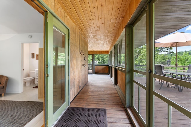 1109 Hamilton St, Saint Croix Falls, WI 54024 - unfurnished sunroom featuring plenty of natural light
