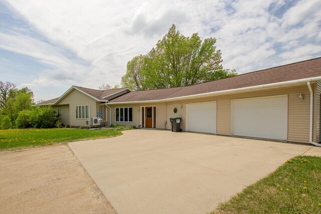 17367 Gull Lake Loop Rd NE, Bemidji, MN 56601 - single story home featuring concrete driveway and an attached garage