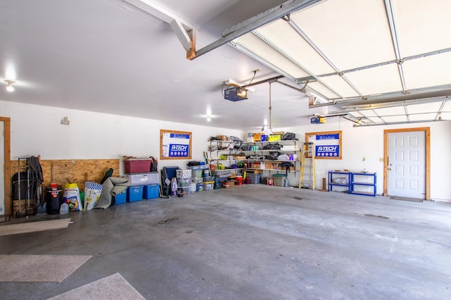 17367 Gull Lake Loop Rd NE, Bemidji, MN 56601 - garage with a garage door opener