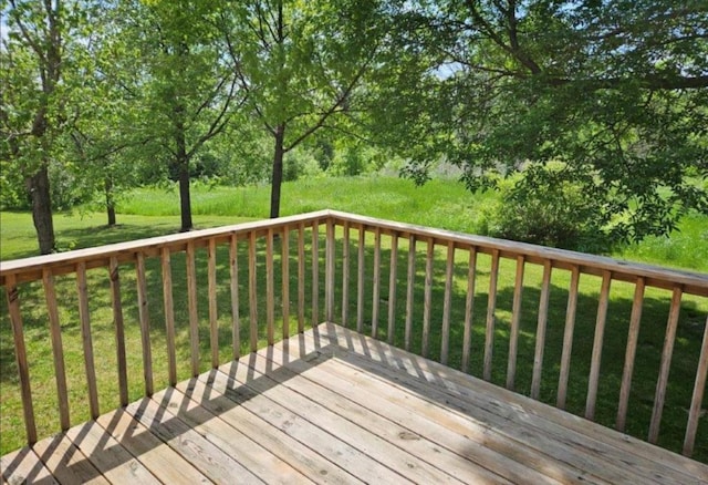 17367 Gull Lake Loop Rd NE, Bemidji, MN 56601 - deck with a yard