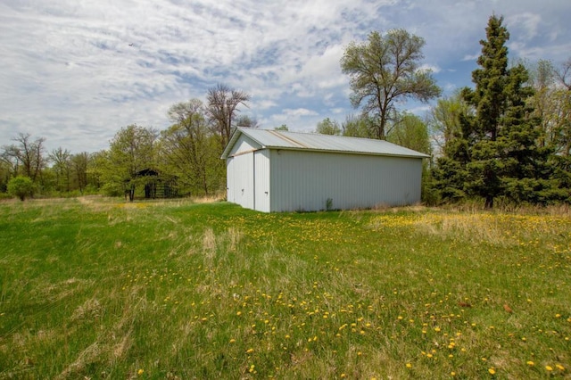 17367 Gull Lake Loop Rd NE, Bemidji, MN 56601 - view of yard with an outbuilding
