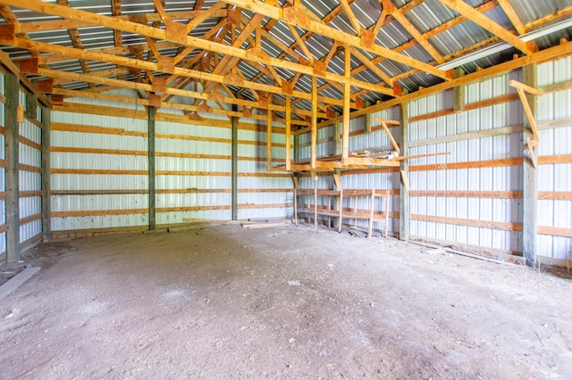 17367 Gull Lake Loop Rd NE, Bemidji, MN 56601 - garage featuring metal wall