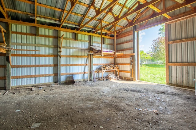 17367 Gull Lake Loop Rd NE, Bemidji, MN 56601 - garage featuring metal wall