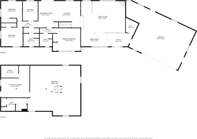 17367 Gull Lake Loop Rd NE, Bemidji, MN 56601 - home floor plan