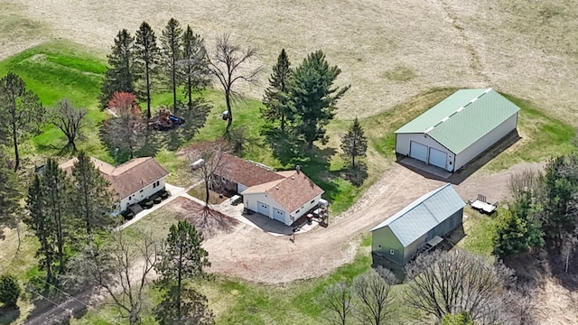 drone / aerial view