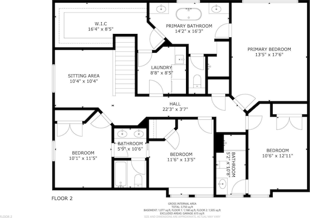 4312 Picket Way N, Woodbury, MN 55129 - property floor plan