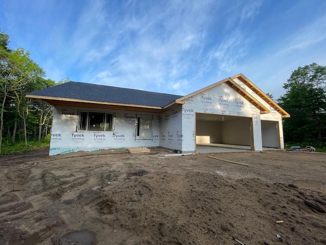 29939 Patriot Ave, Pequot Lakes, MN 56472 - property under construction with a garage