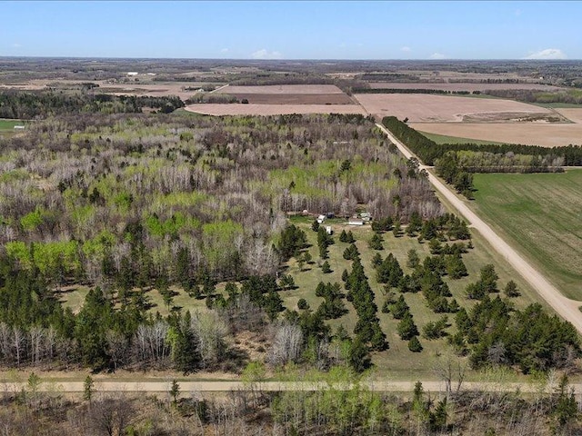 14805 300th St, Red Eye Twp, MN 56477 - aerial overview of property's location featuring rural landscape