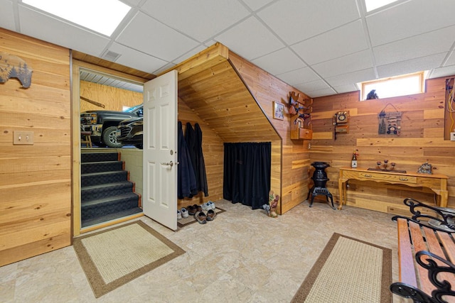 19023 Davis Ave, Faribault, MN 55021 - bonus room with wood walls and visible vents