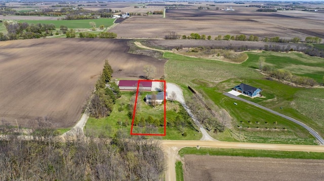 19023 Davis Ave, Faribault, MN 55021 - drone / aerial view with a rural view