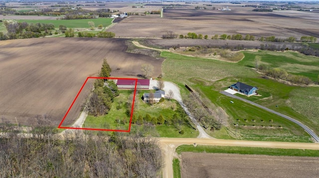 19023 Davis Ave, Faribault, MN 55021 - drone / aerial view featuring a rural view