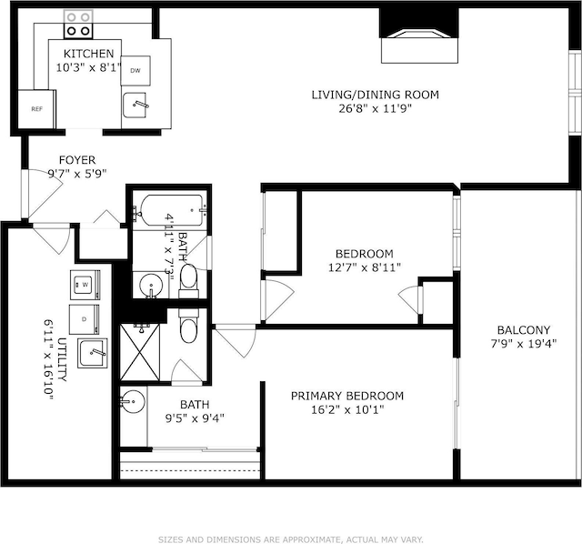 3300 Louisiana Ave S Unit 523, Saint Louis Park, MN 55426 - view of home floor plan