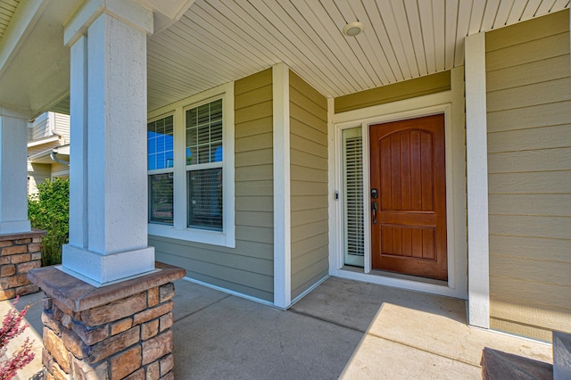 4764 Ashton Curv, Woodbury, MN 55129 - property entrance with a porch