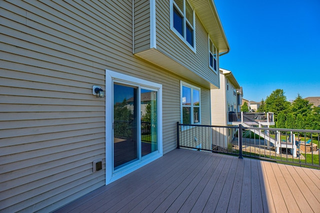 4764 Ashton Curv, Woodbury, MN 55129 - view of wooden terrace