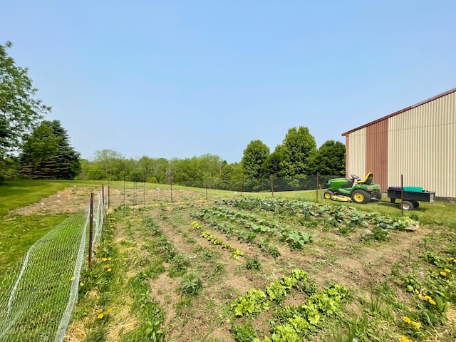 32337 Juniper Rd, Chatfield, MN 55923 - view of yard featuring a view of countryside and an outbuilding