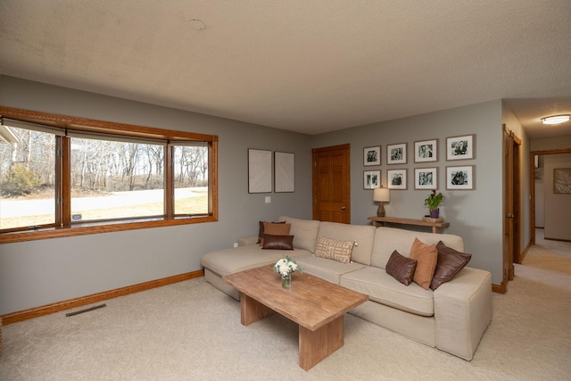 32337 Juniper Rd, Chatfield, MN 55923 - carpeted living area featuring baseboards