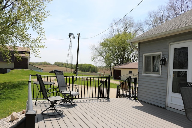 6200 37th St W, Webster, MN 55088 - deck with a yard
