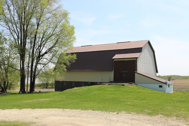 6200 37th St W, Webster, MN 55088 - view of pole building with a lawn
