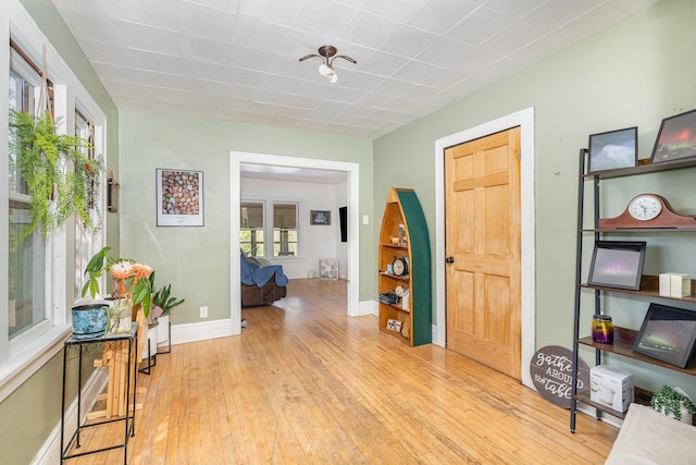 560 Stryker Ave, Saint Paul, MN 55107 - interior space featuring hardwood / wood-style flooring and baseboards