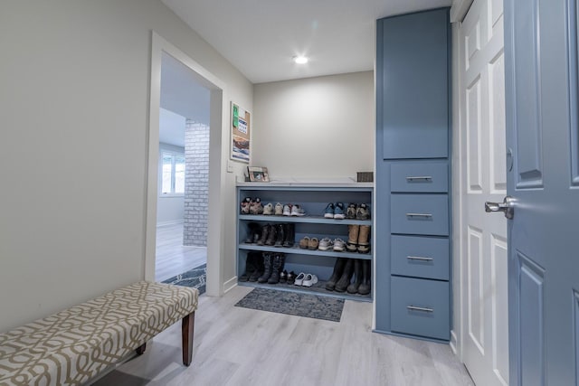 30 Interlachen Ln, Tonka Bay, MN 55331 - hallway with light wood-style flooring