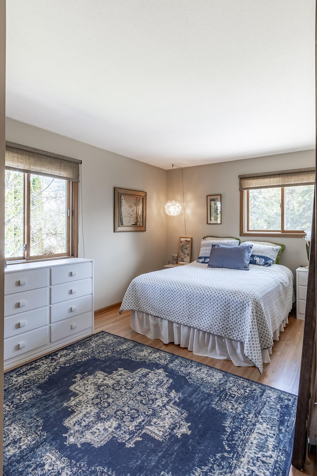 30 Interlachen Ln, Tonka Bay, MN 55331 - bedroom with multiple windows and light wood-type flooring