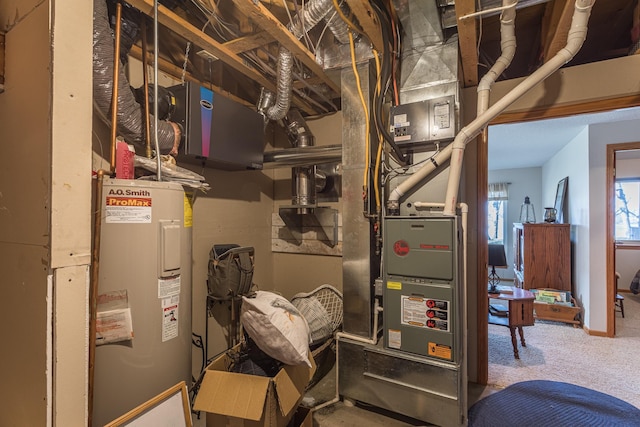 48987 Tamarac Dr, Scambler Twp, MN 56572 - utilities featuring water heater